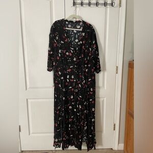 Maxi floral dress